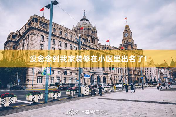 没念念到我家装修在小区里出名了!
